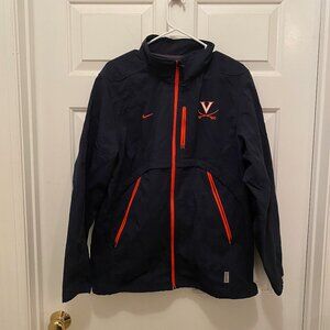 Nike Navy and Orange Men's Jacket